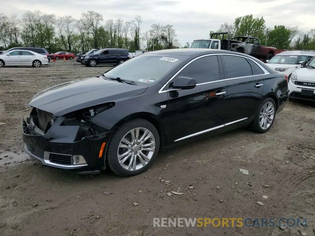 1 Photograph of a damaged car 2G61M5S35K9130784 CADILLAC XTS 2019