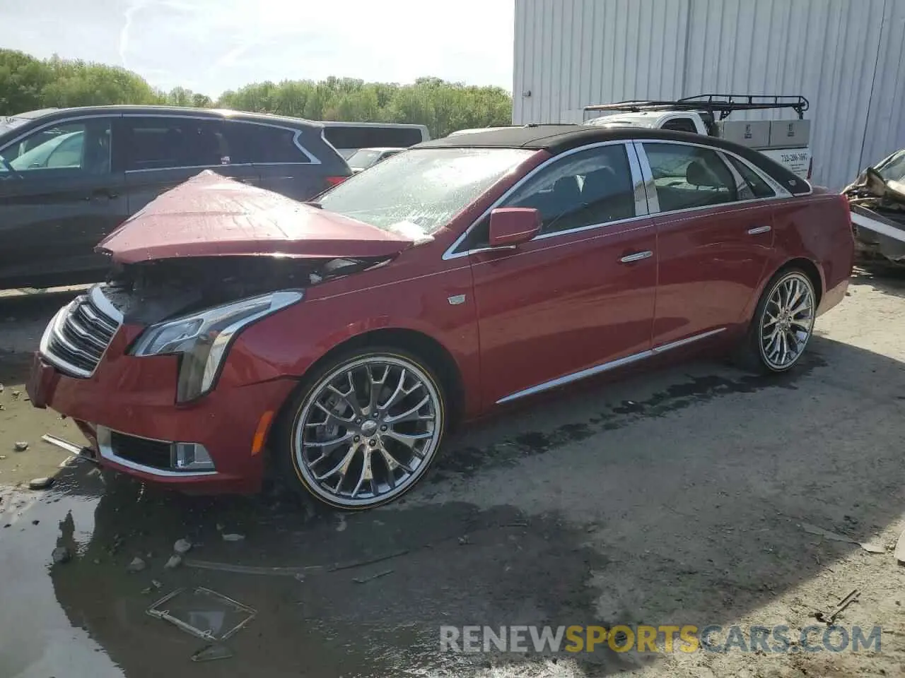 1 Photograph of a damaged car 2G61M5S36K9127649 CADILLAC XTS 2019