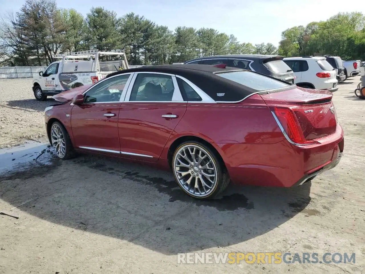 2 Photograph of a damaged car 2G61M5S36K9127649 CADILLAC XTS 2019