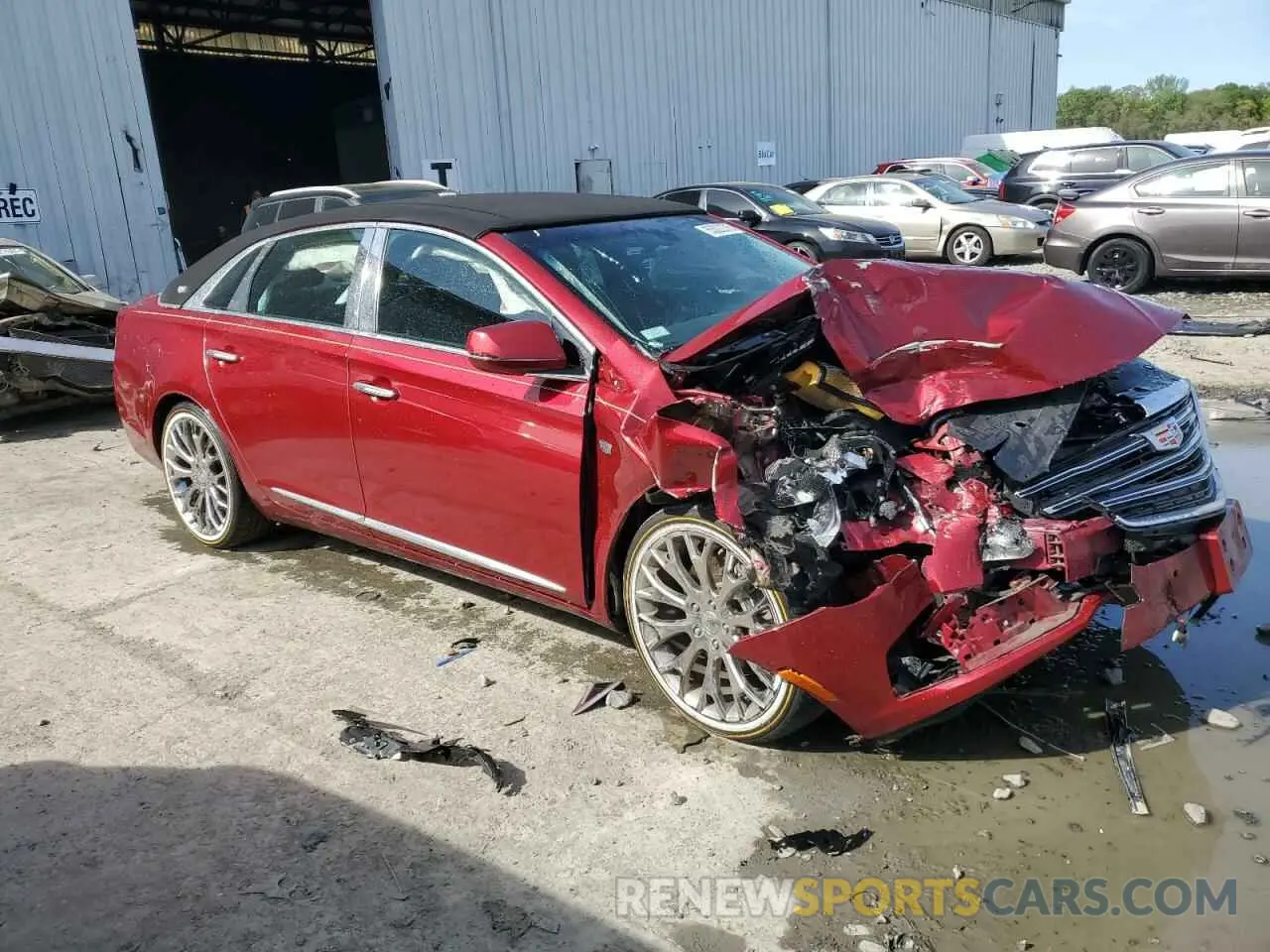4 Photograph of a damaged car 2G61M5S36K9127649 CADILLAC XTS 2019