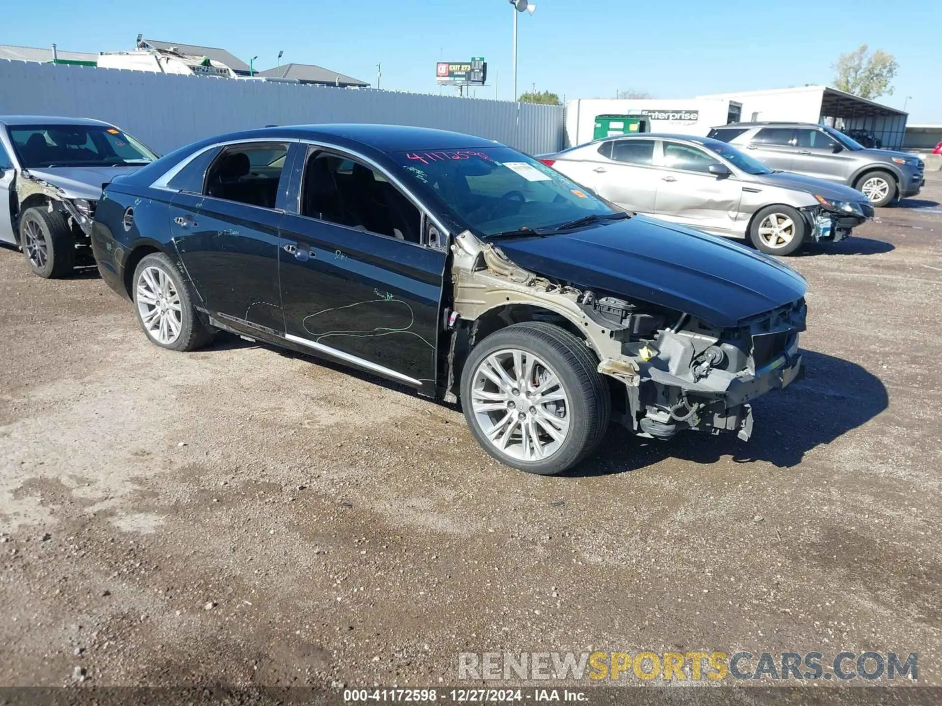 1 Photograph of a damaged car 2G61M5S37K9103408 CADILLAC XTS 2019