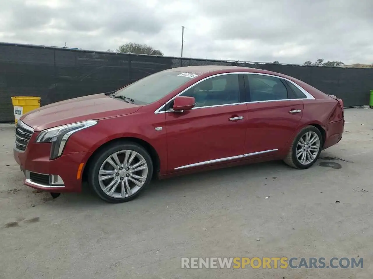 1 Photograph of a damaged car 2G61M5S37K9125988 CADILLAC XTS 2019