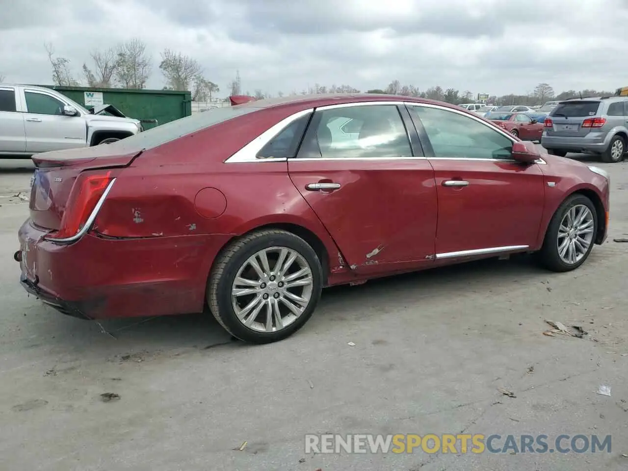 3 Photograph of a damaged car 2G61M5S37K9125988 CADILLAC XTS 2019