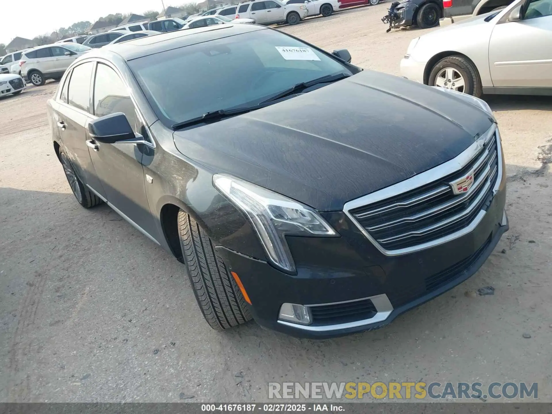 1 Photograph of a damaged car 2G61M5S38K9100792 CADILLAC XTS 2019