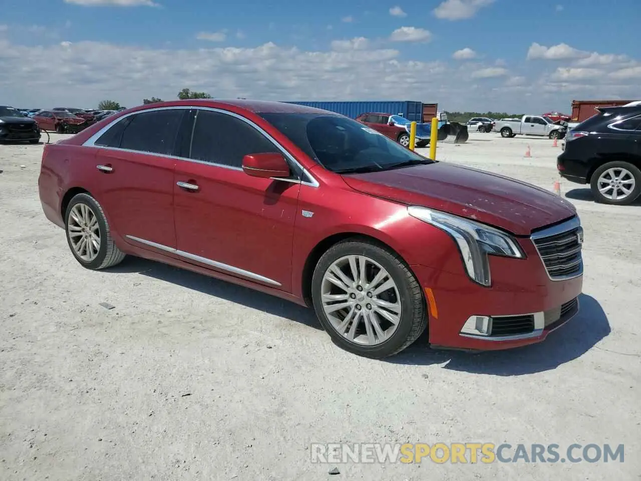 4 Photograph of a damaged car 2G61M5S38K9121769 CADILLAC XTS 2019