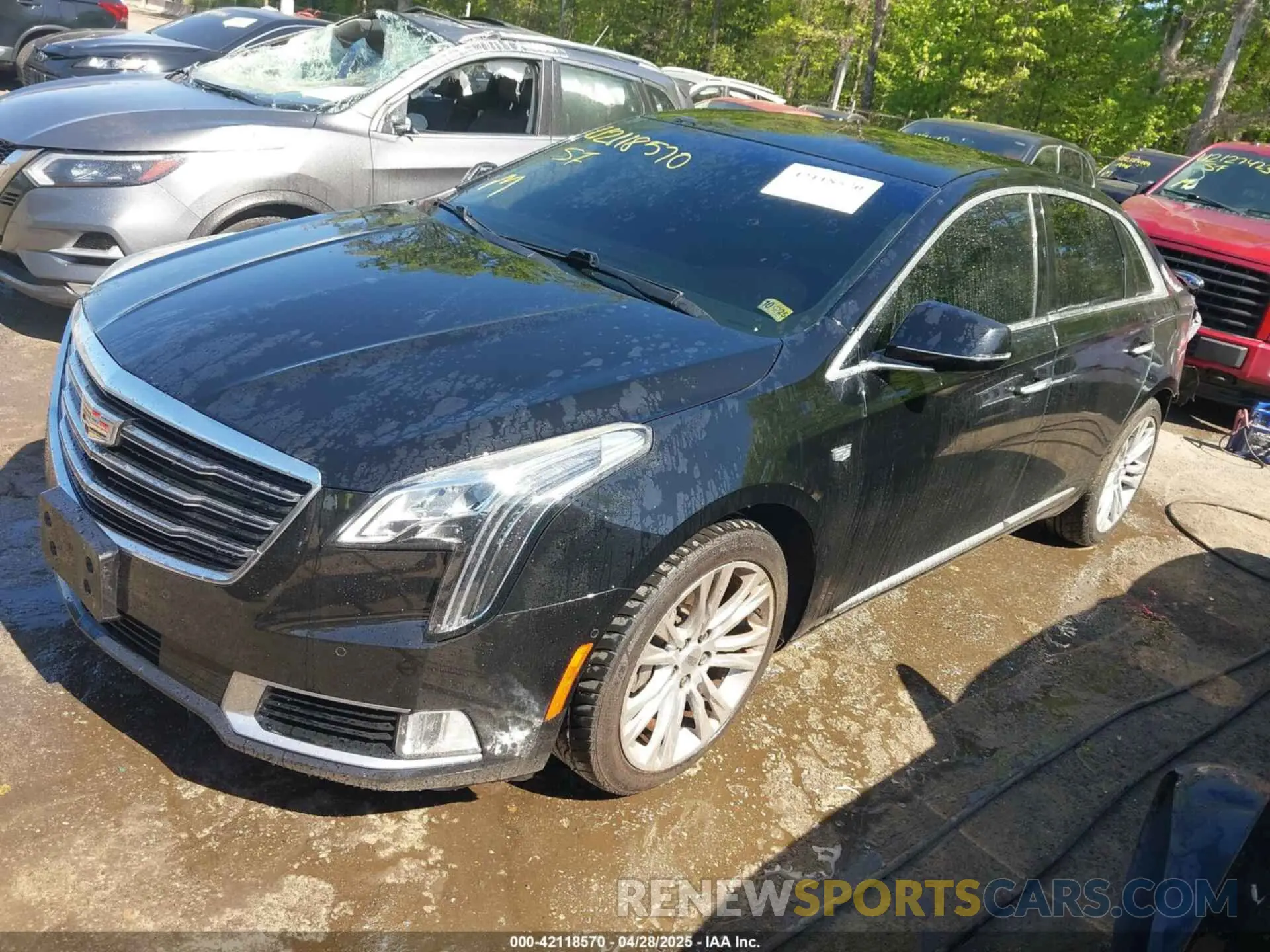 2 Photograph of a damaged car 2G61M5S38K9139513 CADILLAC XTS 2019