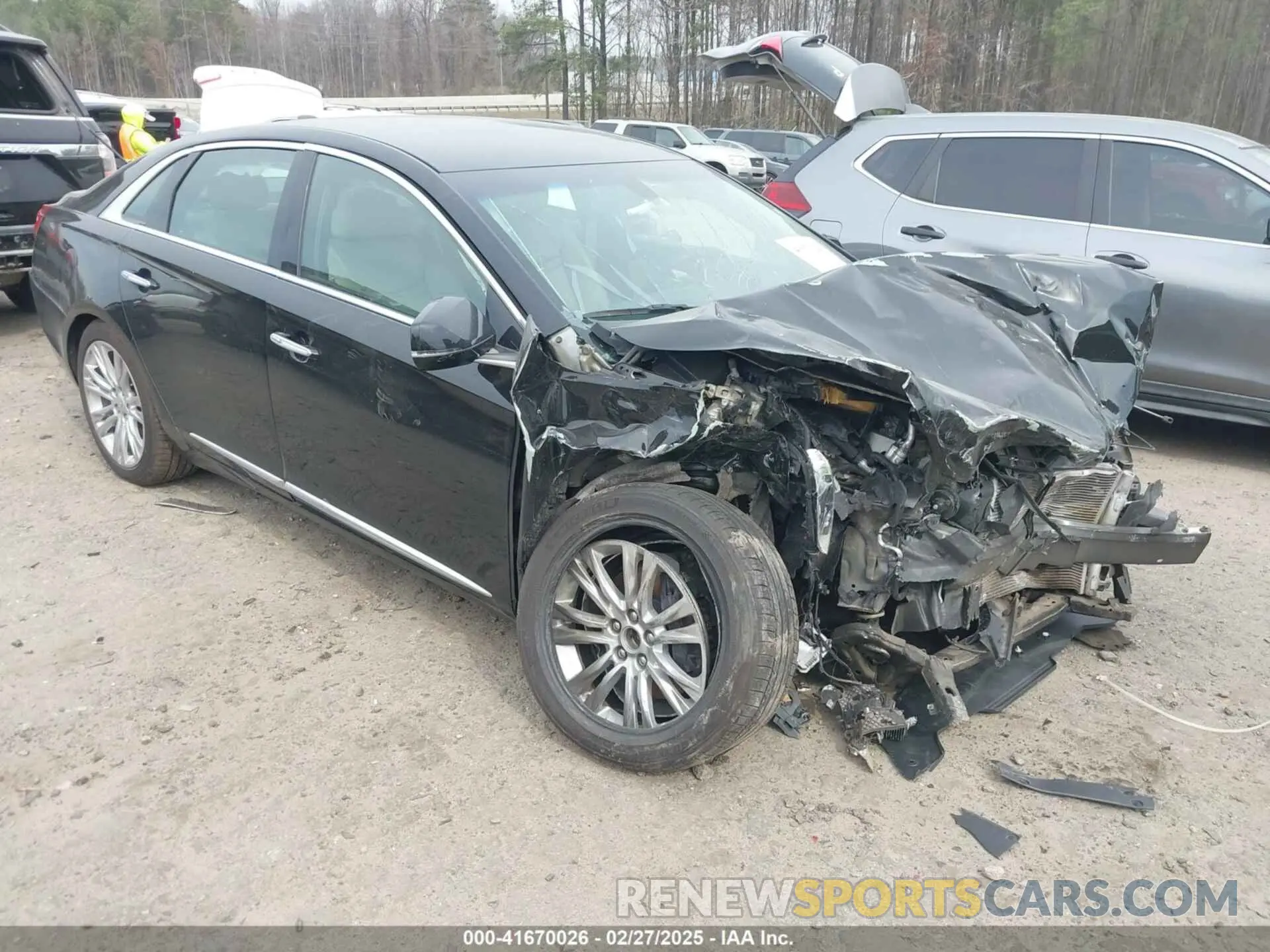 1 Photograph of a damaged car 2G61M5S38K9152522 CADILLAC XTS 2019