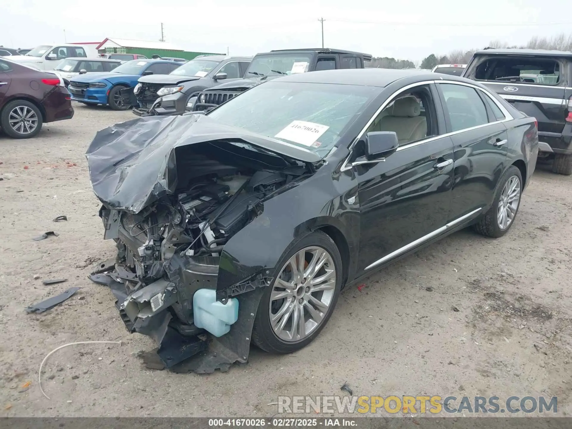 2 Photograph of a damaged car 2G61M5S38K9152522 CADILLAC XTS 2019