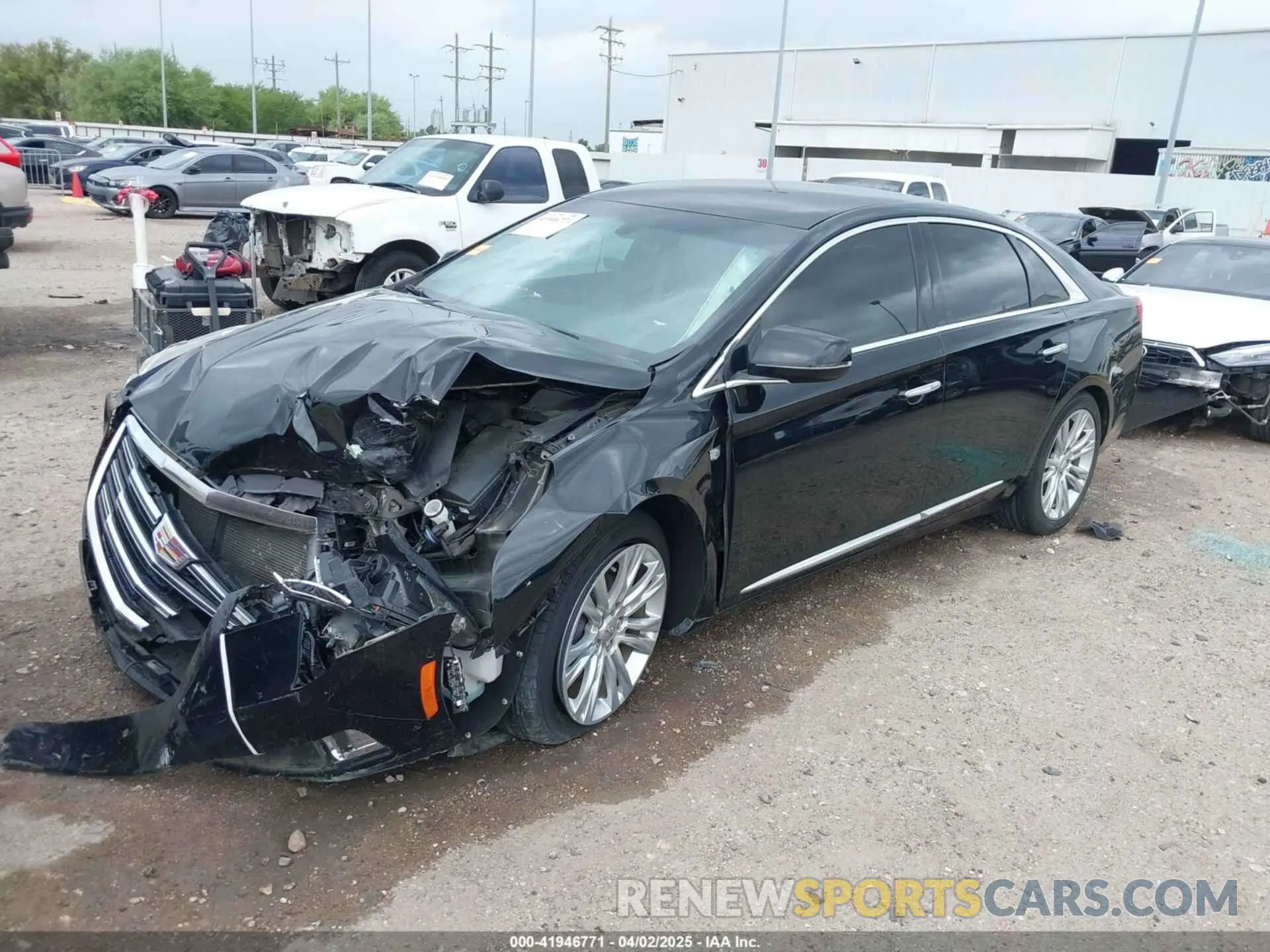 2 Photograph of a damaged car 2G61M5S38K9155257 CADILLAC XTS 2019