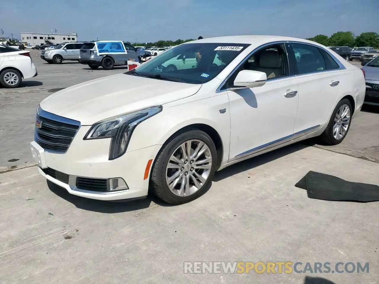 1 Photograph of a damaged car 2G61M5S39K9100316 CADILLAC XTS 2019