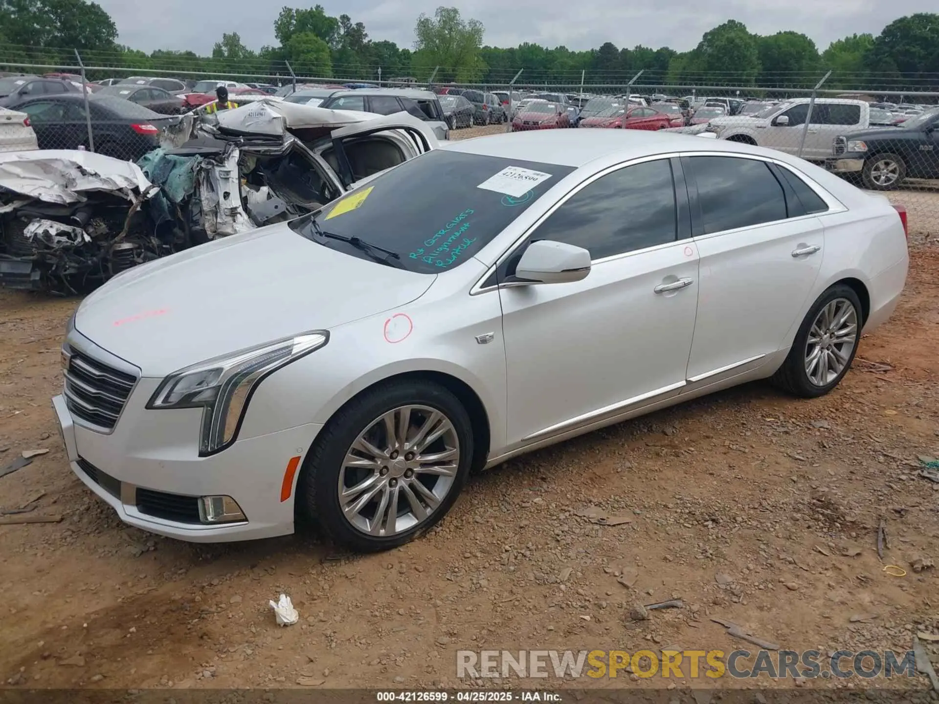 2 Photograph of a damaged car 2G61M5S39K9122039 CADILLAC XTS 2019
