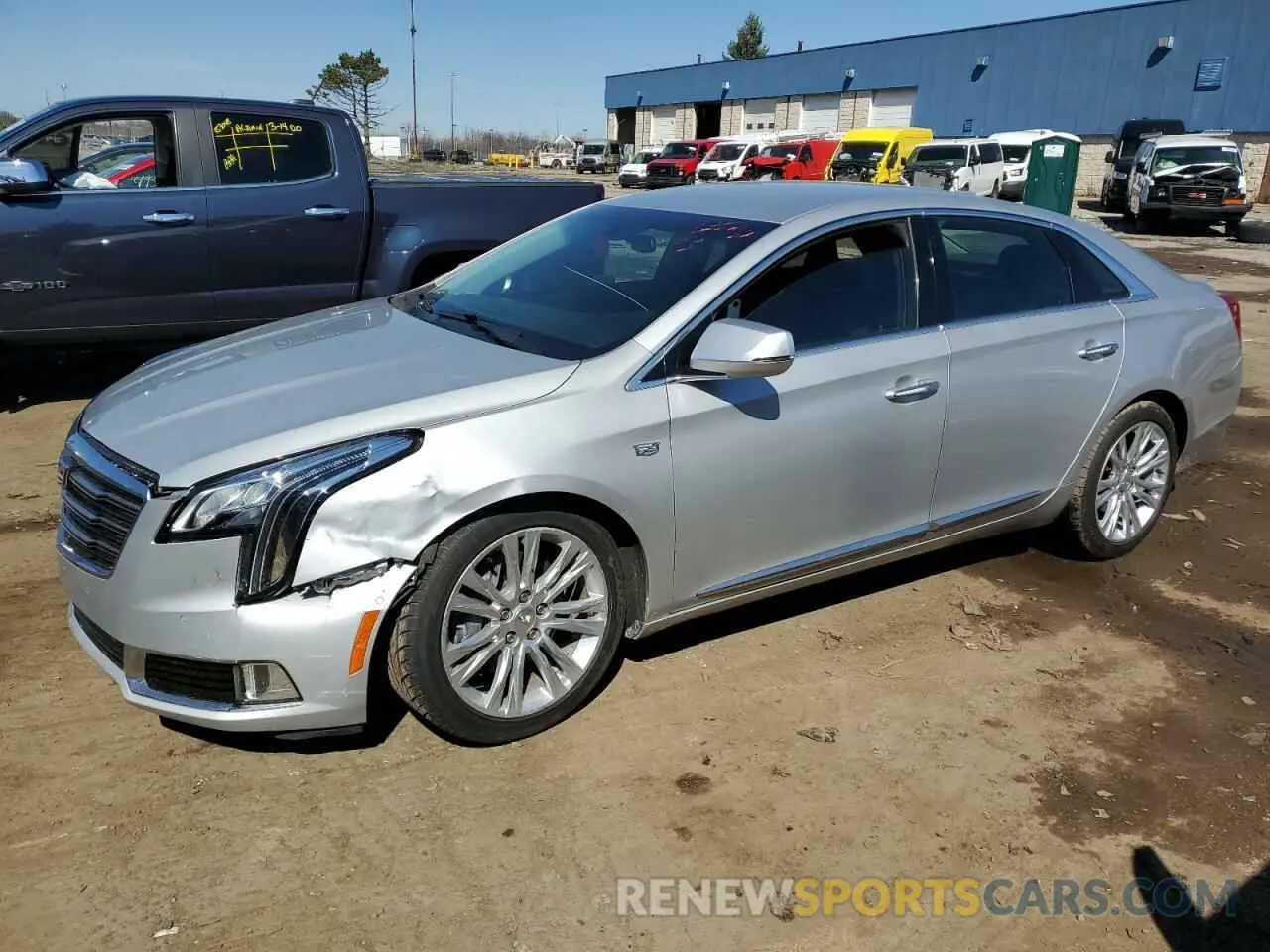 1 Photograph of a damaged car 2G61M5S39K9126706 CADILLAC XTS 2019