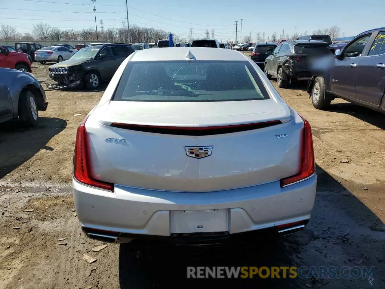 6 Photograph of a damaged car 2G61M5S39K9126706 CADILLAC XTS 2019