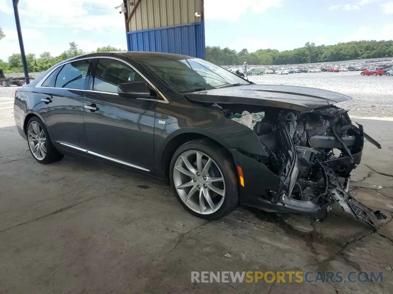 4 Photograph of a damaged car 2G61P5S35K9157703 CADILLAC XTS 2019