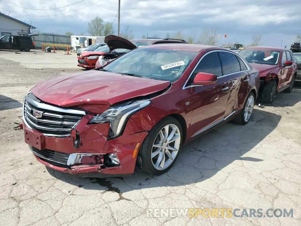 1 Photograph of a damaged car 2G61R5S34K9130745 CADILLAC XTS 2019