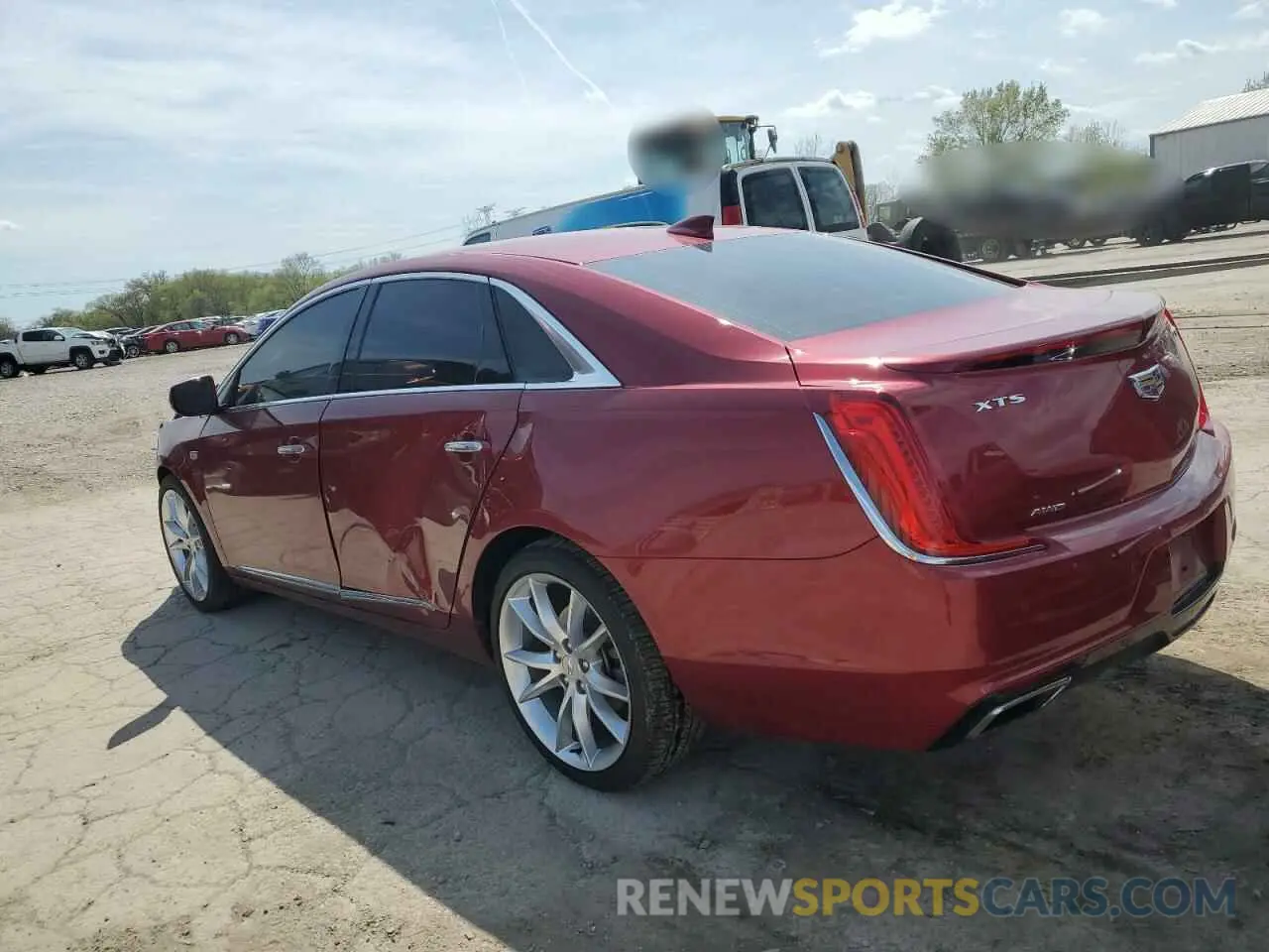 2 Photograph of a damaged car 2G61R5S34K9130745 CADILLAC XTS 2019