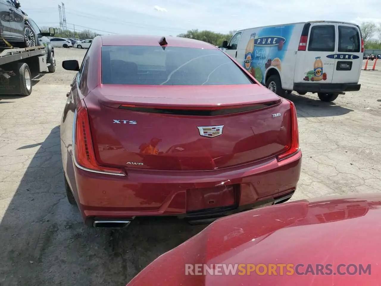6 Photograph of a damaged car 2G61R5S34K9130745 CADILLAC XTS 2019