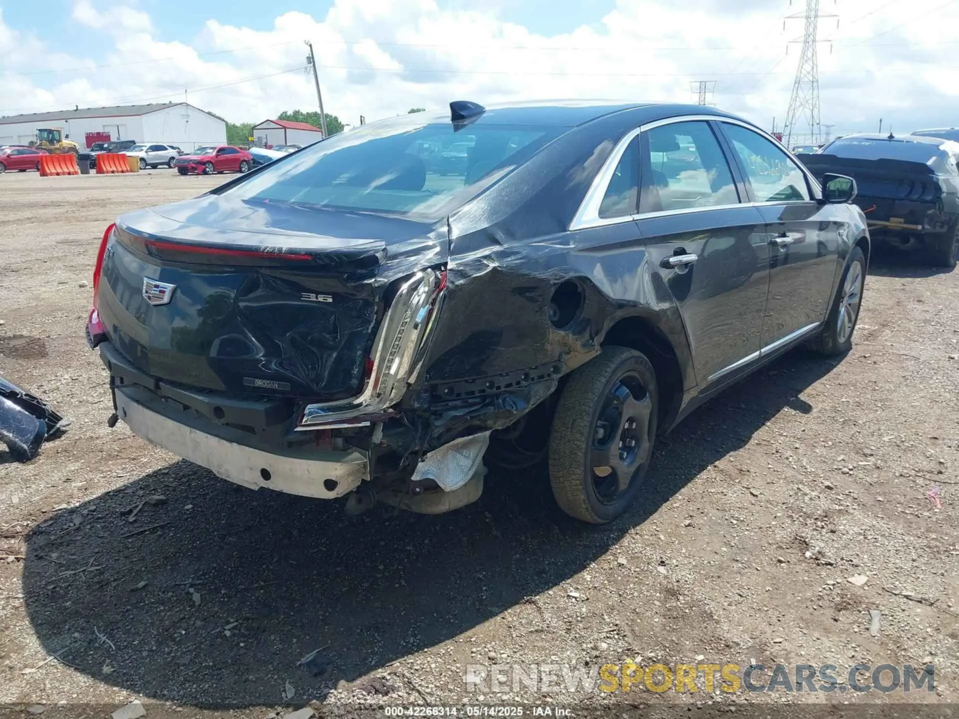 4 Photograph of a damaged car 2G61U5S37K9157078 CADILLAC XTS 2019