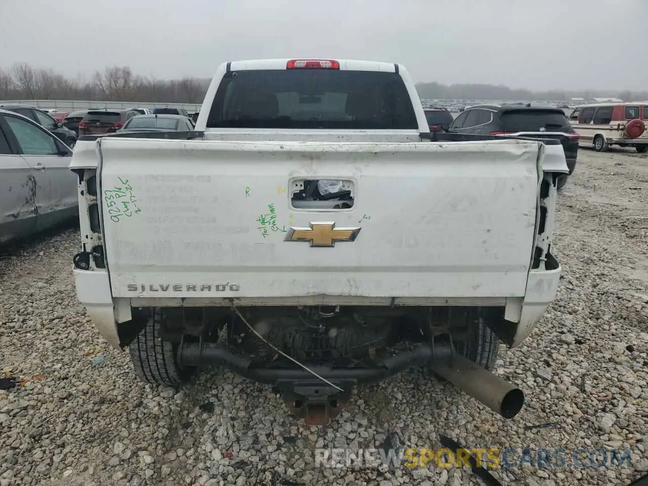 6 Photograph of a damaged car 1GC1KREY6KF174348 CHEVROLET ALL Models 2019