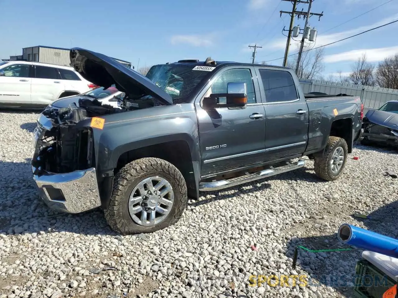 1 Photograph of a damaged car 1GC4KXCY4KF199057 CHEVROLET ALL Models 2019