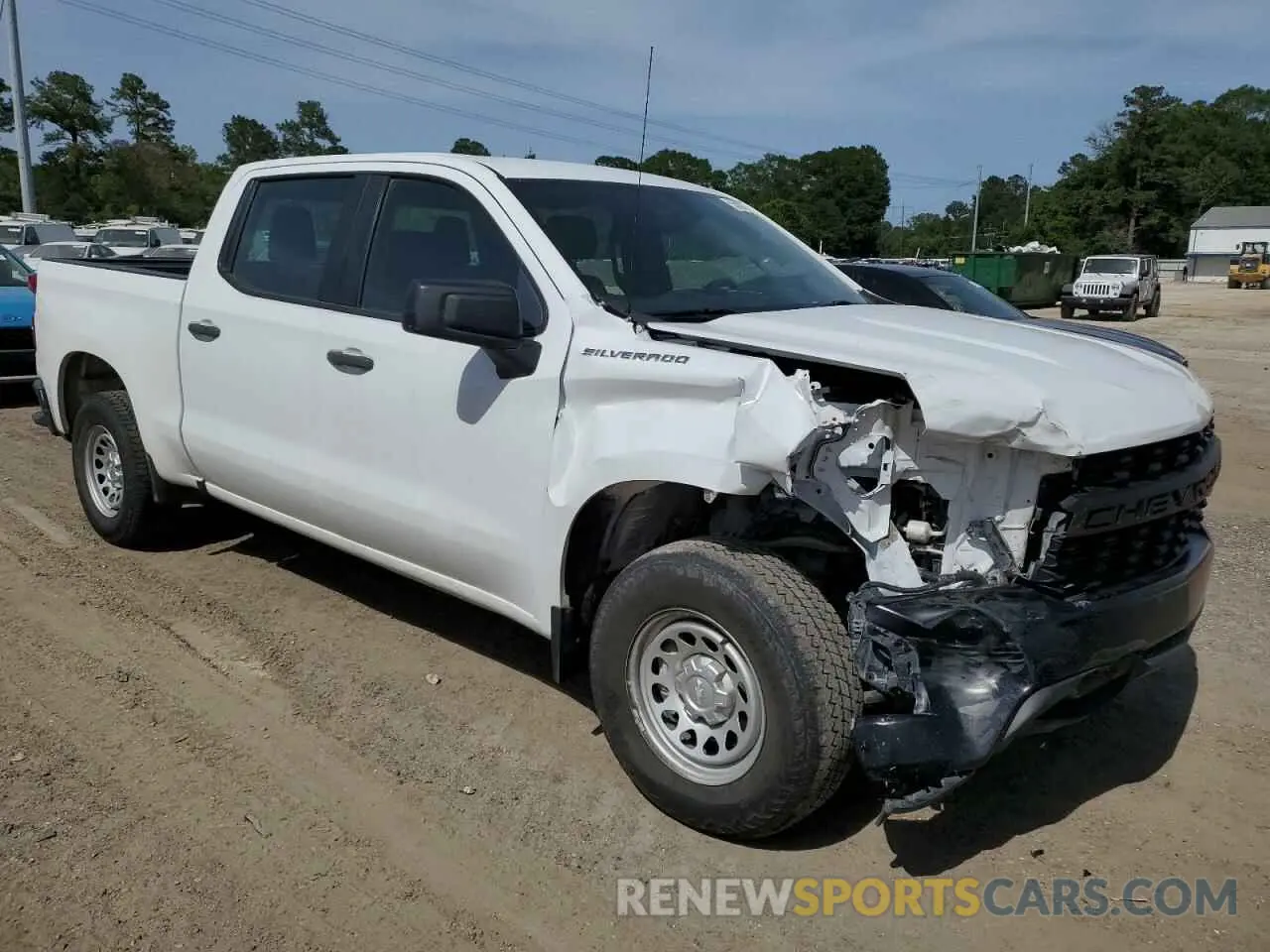 4 Photograph of a damaged car 1GCPWAEF0KZ310812 CHEVROLET ALL Models 2019