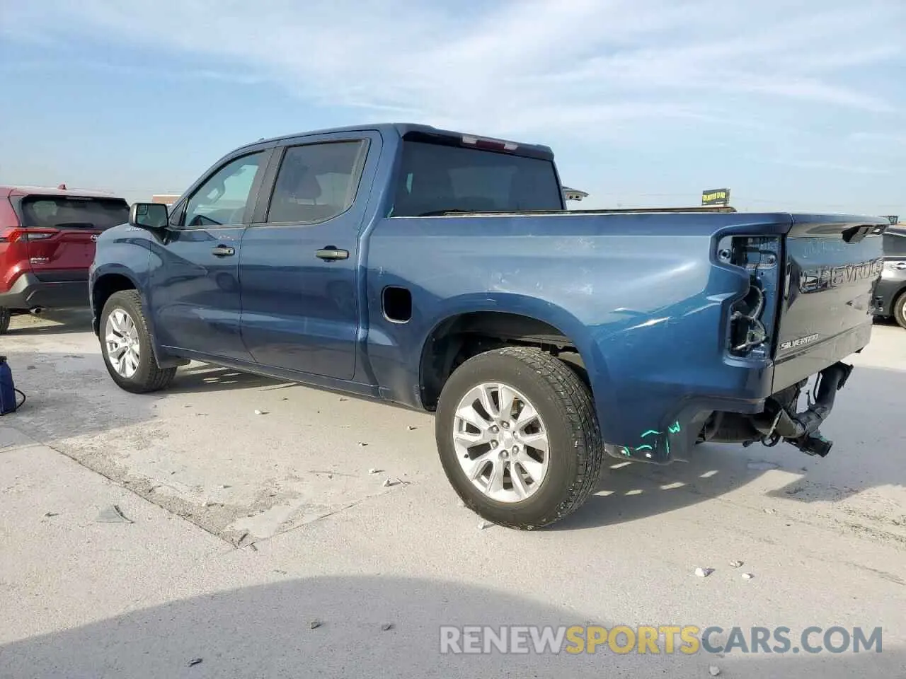 2 Photograph of a damaged car 1GCPWBEH5KZ360676 CHEVROLET ALL Models 2019