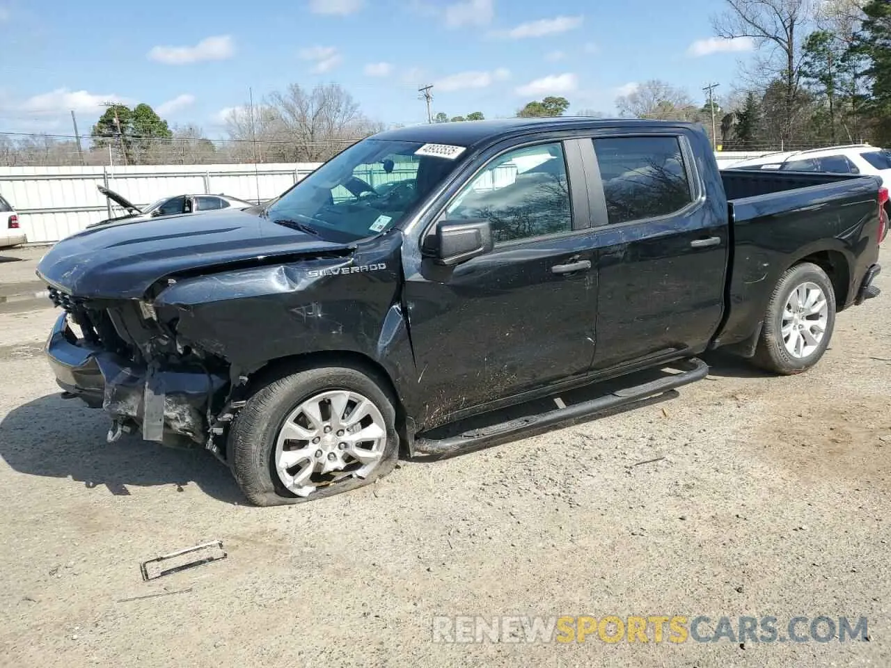 1 Photograph of a damaged car 1GCPWBEH8KZ422197 CHEVROLET ALL Models 2019