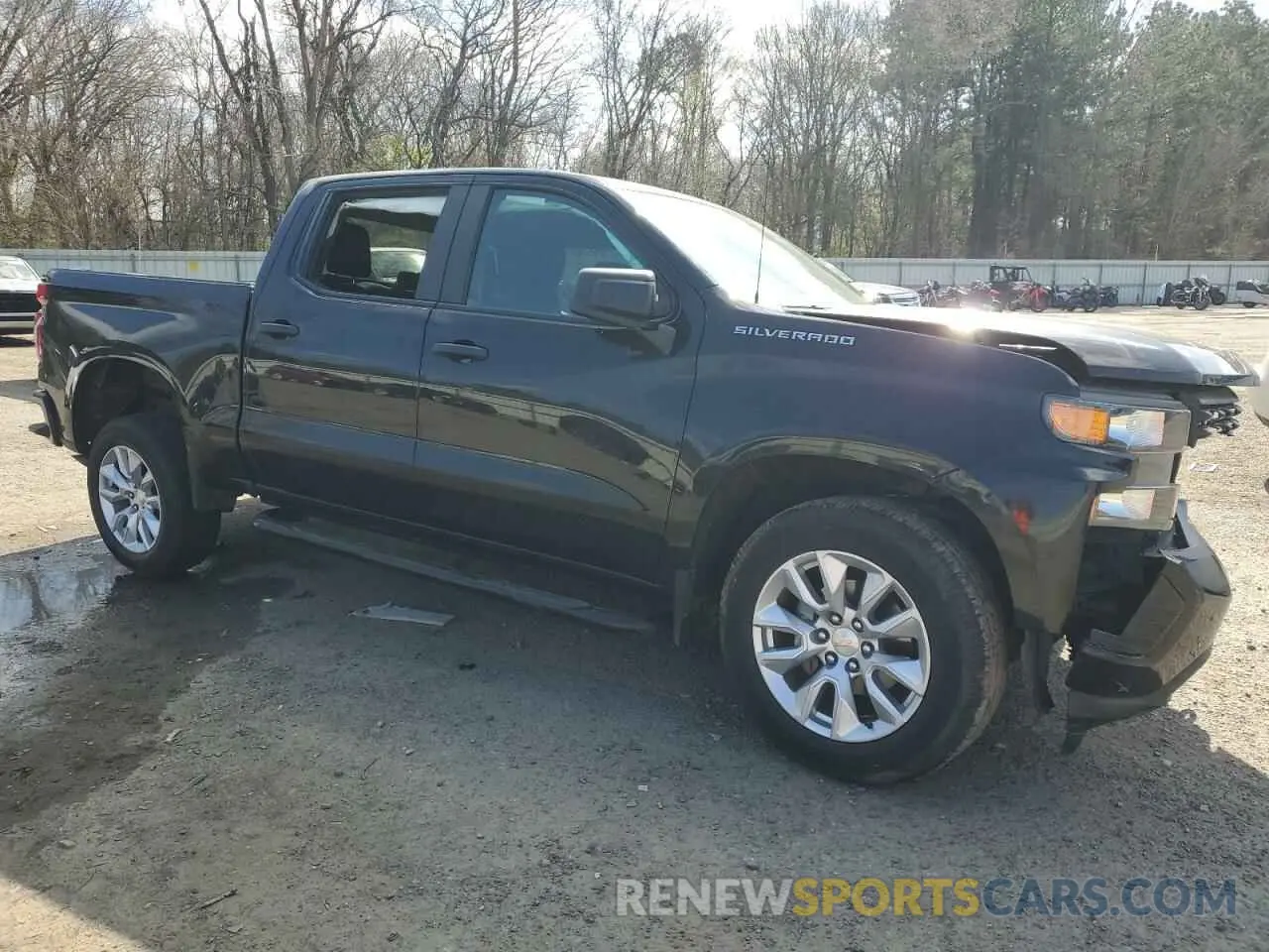 4 Photograph of a damaged car 1GCPWBEH8KZ422197 CHEVROLET ALL Models 2019