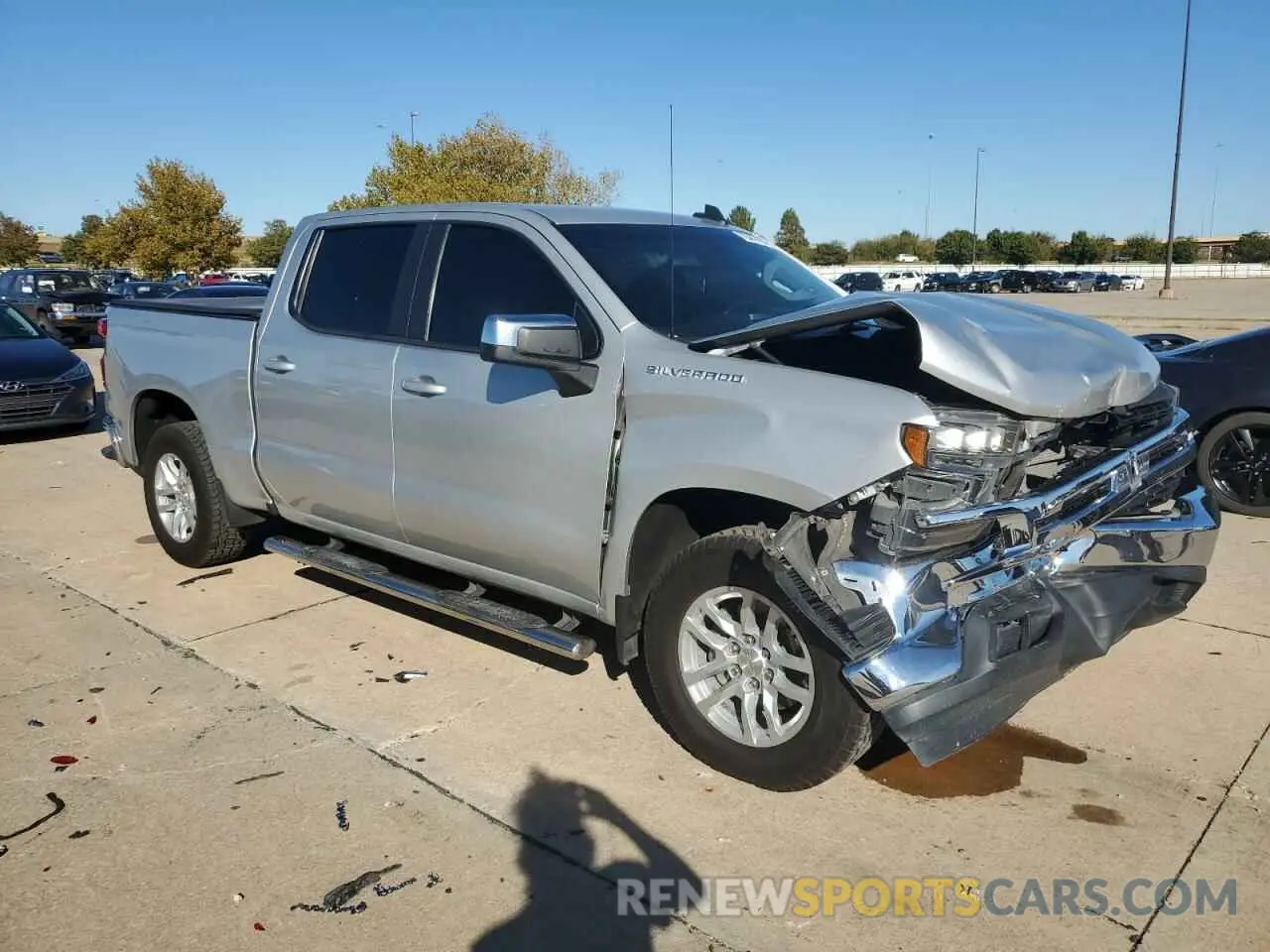 4 Photograph of a damaged car 1GCPWCED0KZ120678 CHEVROLET ALL Models 2019