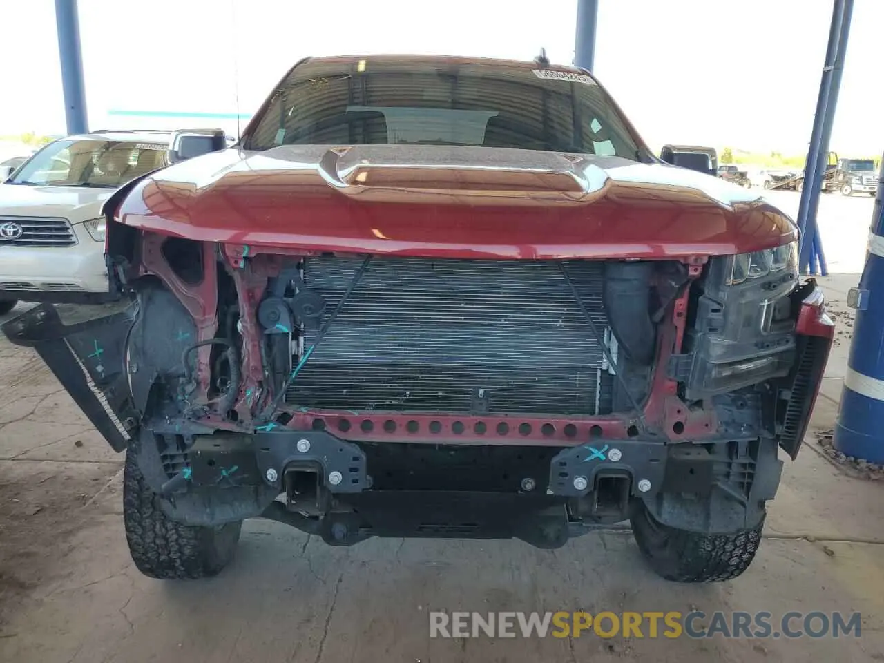 5 Photograph of a damaged car 1GCPWCED4KZ127584 CHEVROLET ALL Models 2019