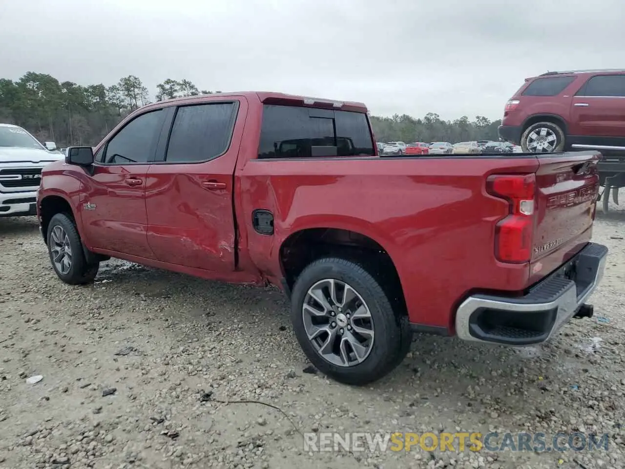 2 Photograph of a damaged car 1GCPWCED6KZ106378 CHEVROLET ALL Models 2019