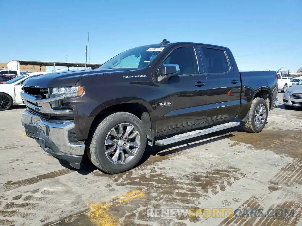 1 Photograph of a damaged car 1GCPWCEDXKZ342421 CHEVROLET ALL Models 2019
