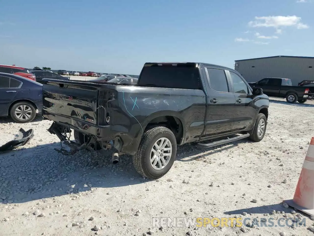 3 Photograph of a damaged car 1GCPWDEK9KZ296777 CHEVROLET ALL Models 2019
