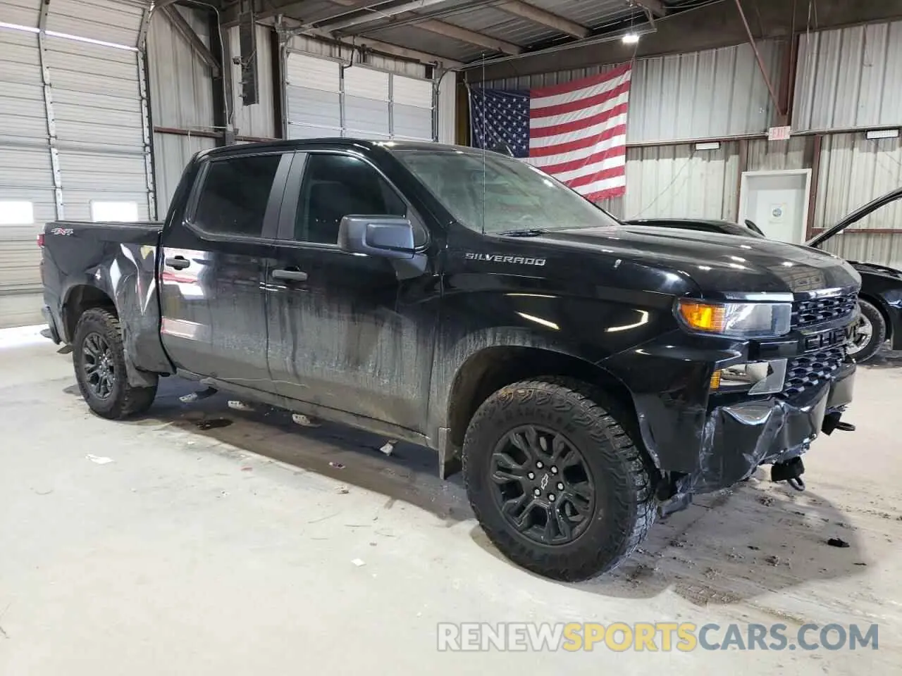 4 Photograph of a damaged car 1GCPYBEH2KZ313941 CHEVROLET ALL Models 2019