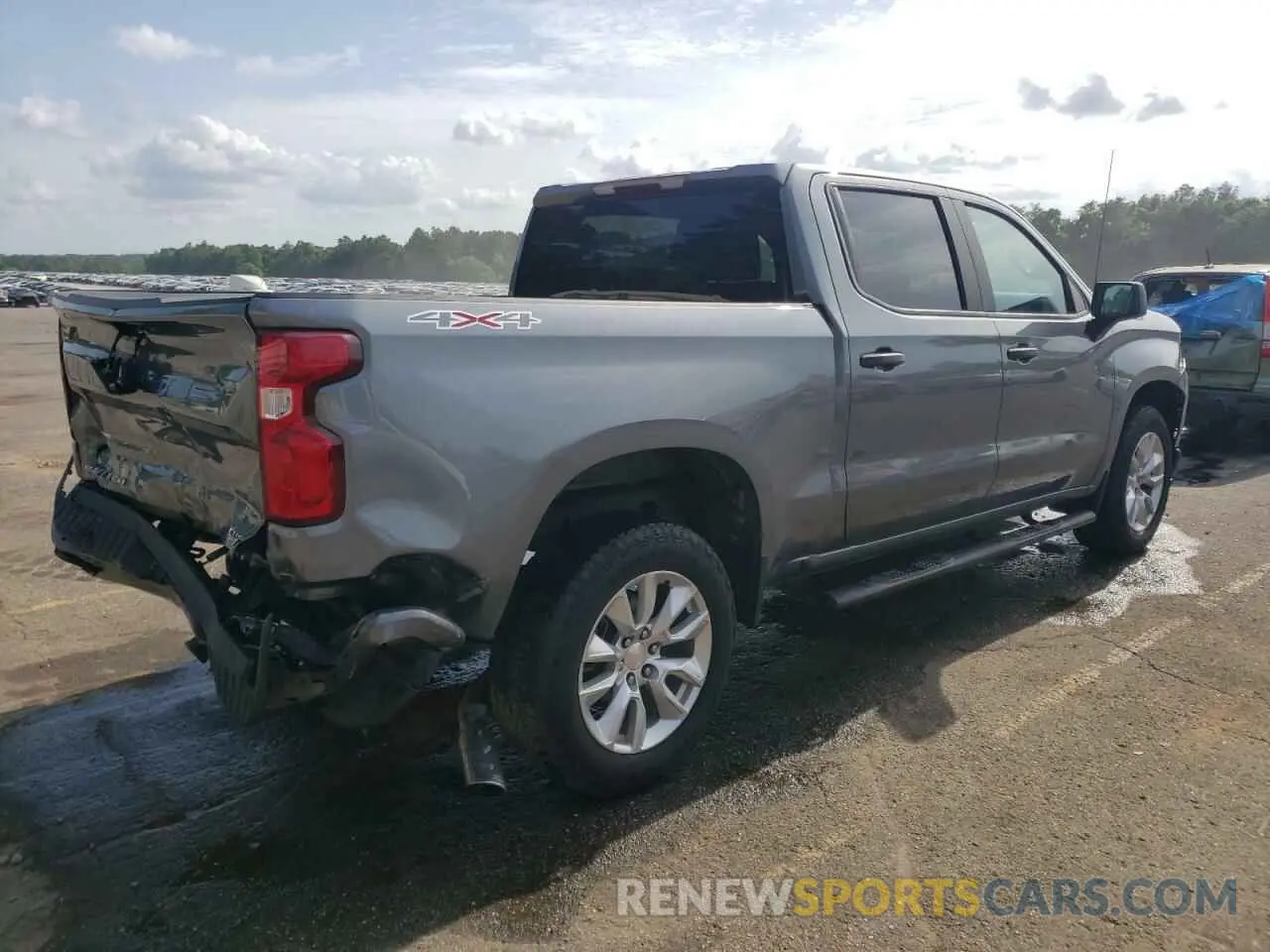 3 Photograph of a damaged car 1GCPYBEH9KZ416936 CHEVROLET ALL Models 2019