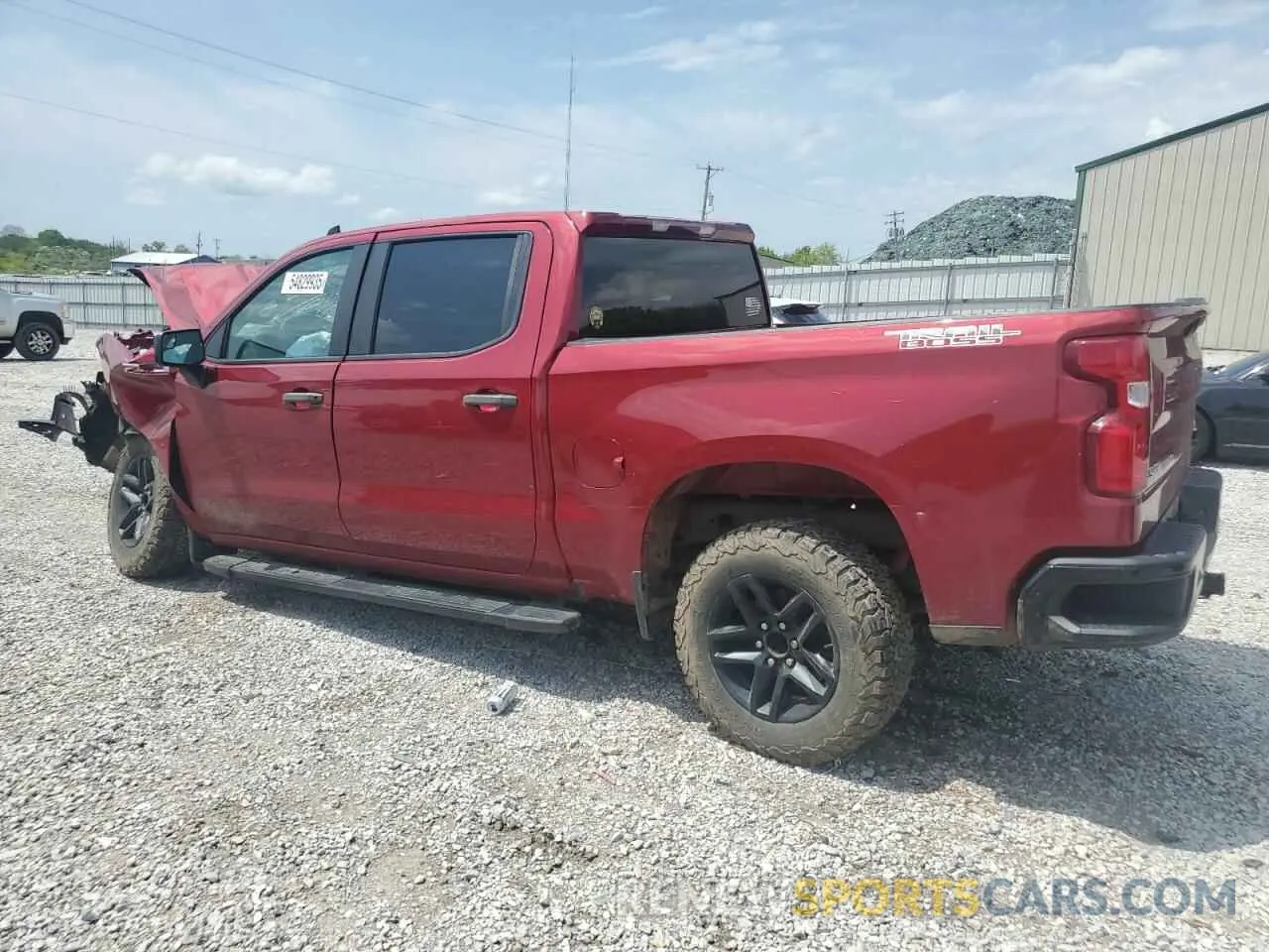 2 Photograph of a damaged car 1GCPYCEF7KZ351590 CHEVROLET ALL Models 2019