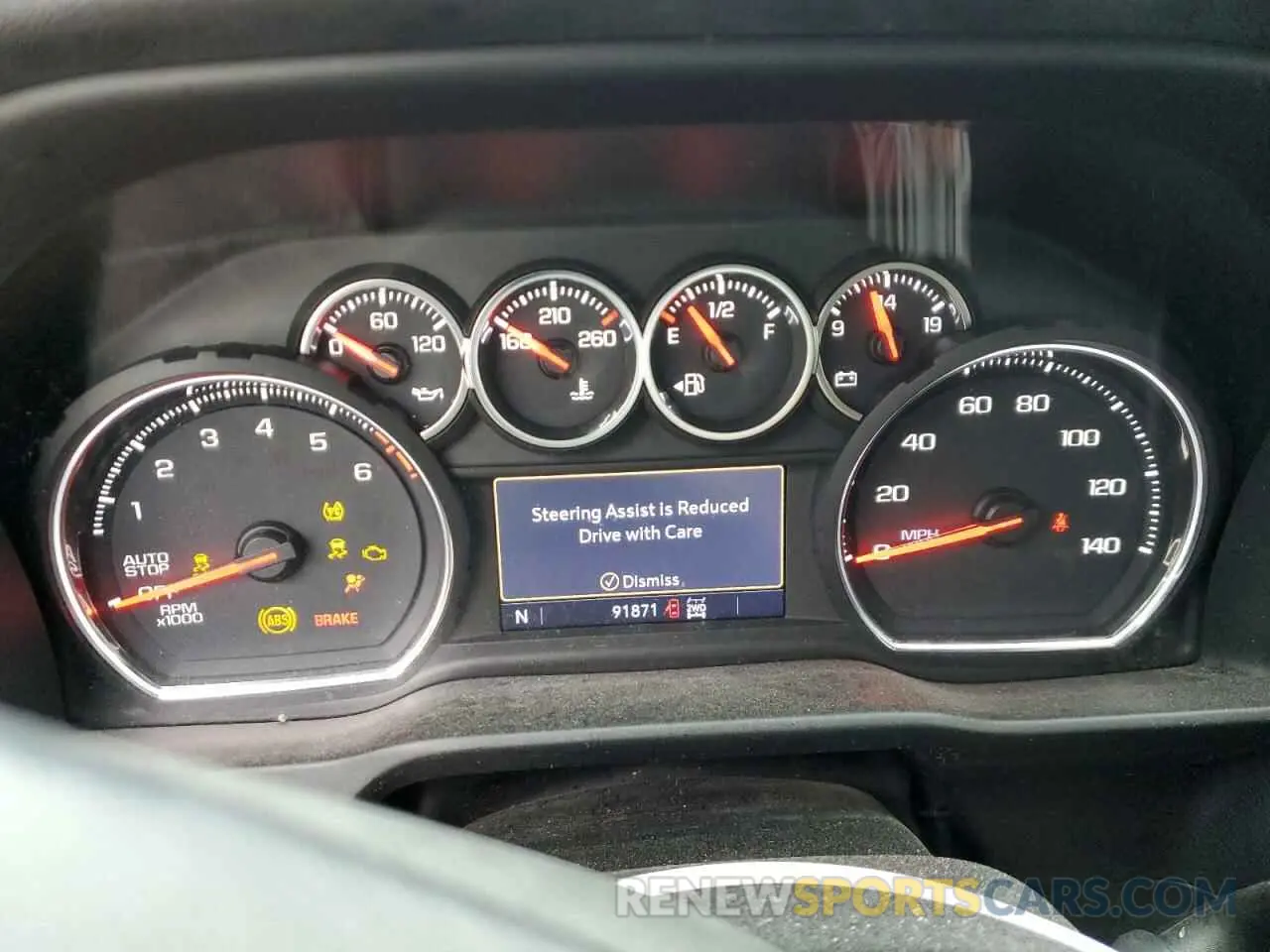 9 Photograph of a damaged car 1GCPYFED2KZ127451 CHEVROLET ALL Models 2019
