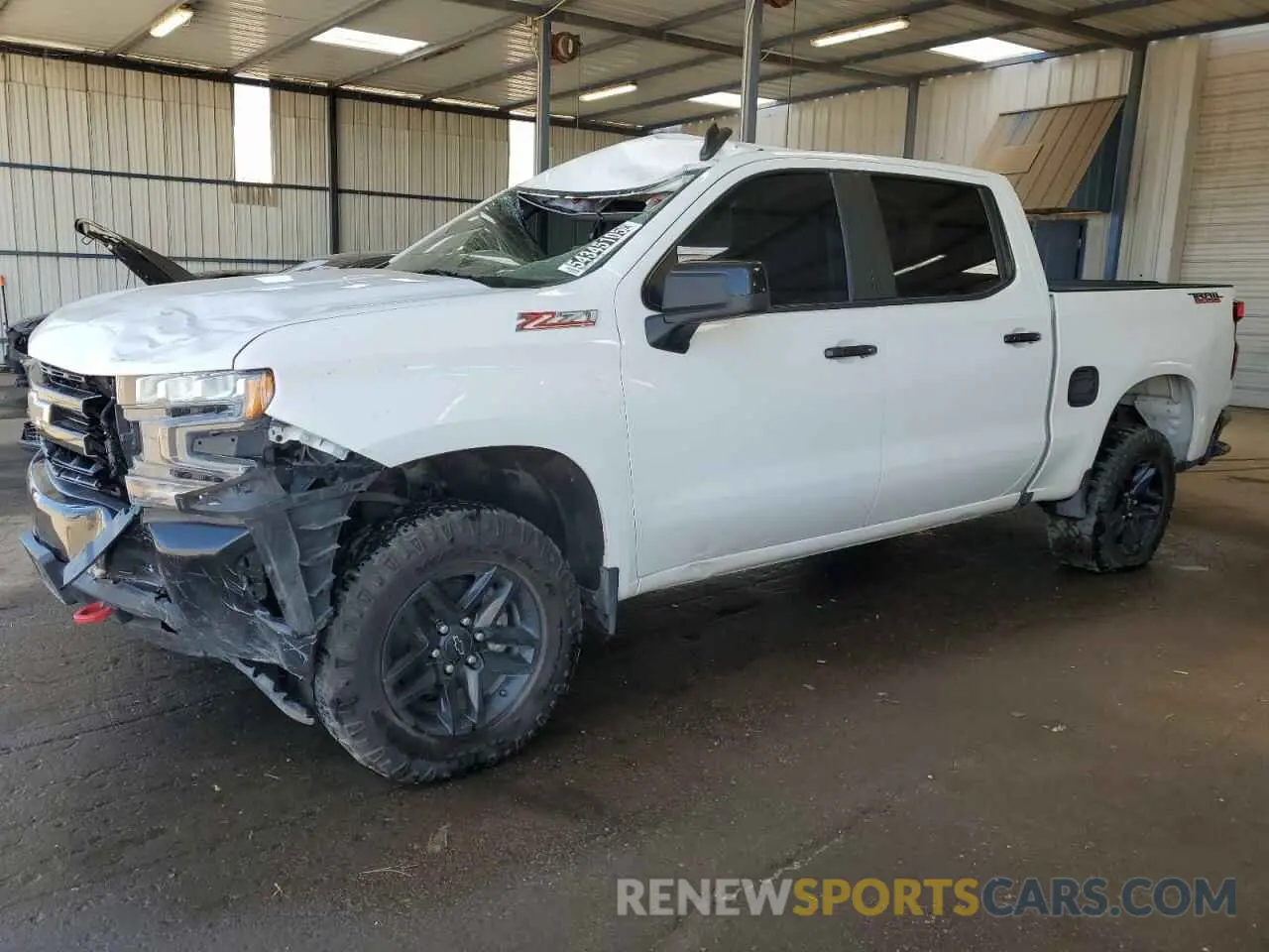 1 Photograph of a damaged car 1GCPYFED4KZ371621 CHEVROLET ALL Models 2019