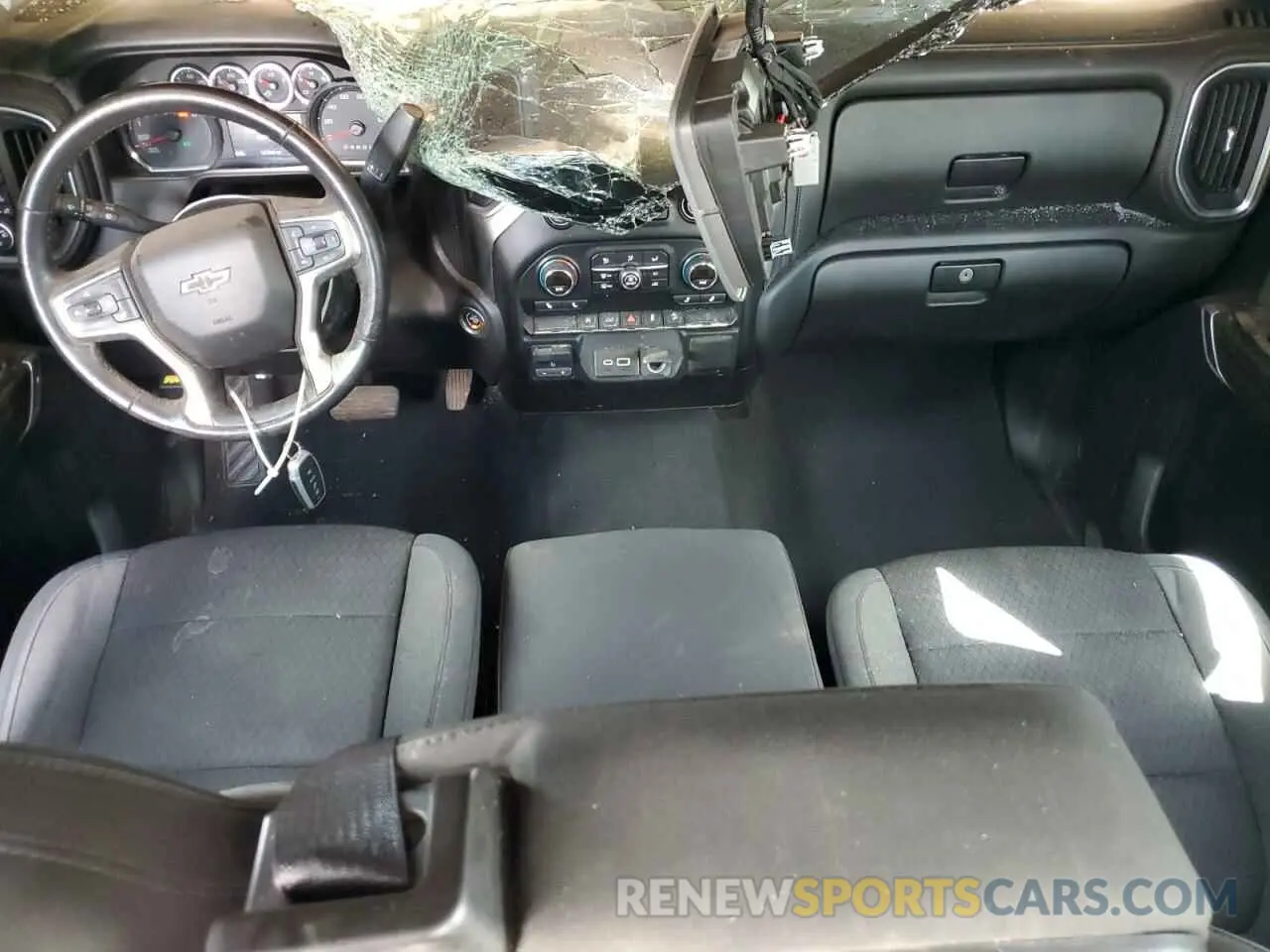 8 Photograph of a damaged car 1GCPYFED4KZ371621 CHEVROLET ALL Models 2019
