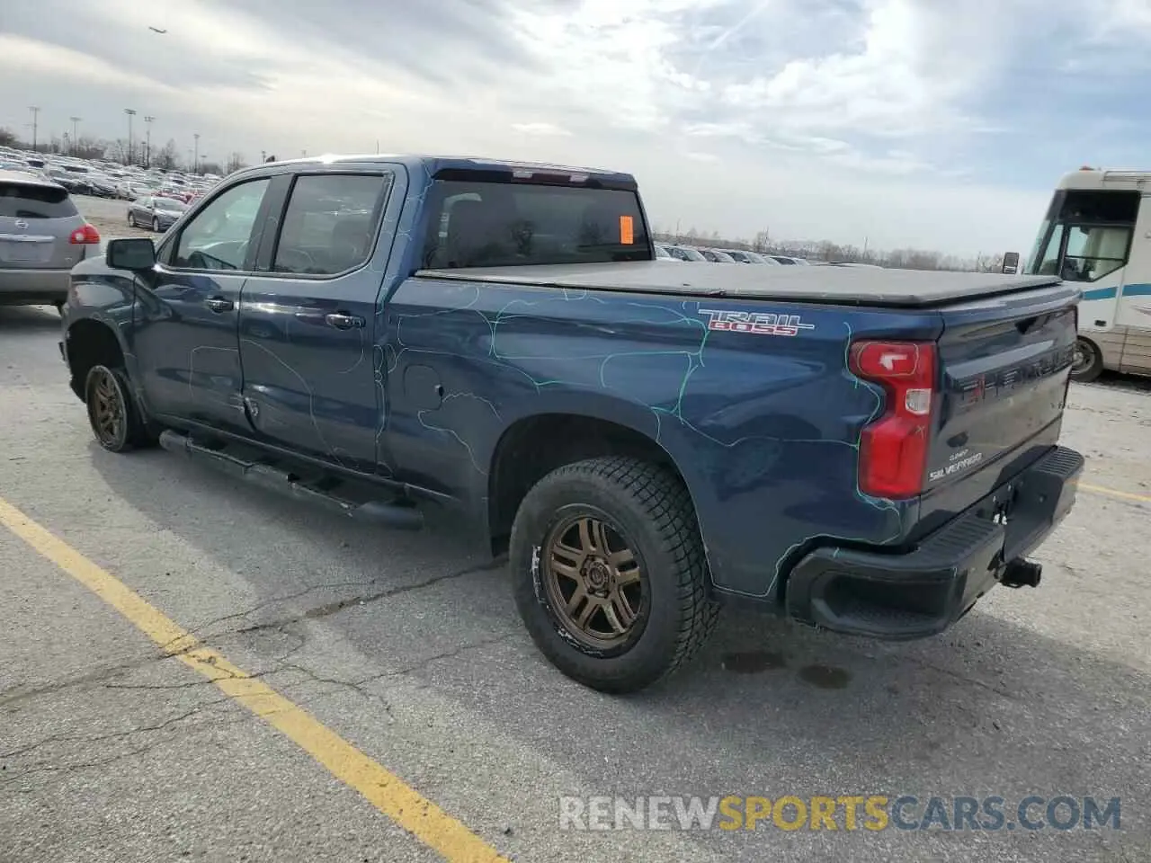 2 Photograph of a damaged car 1GCPYFED5KZ332973 CHEVROLET ALL Models 2019