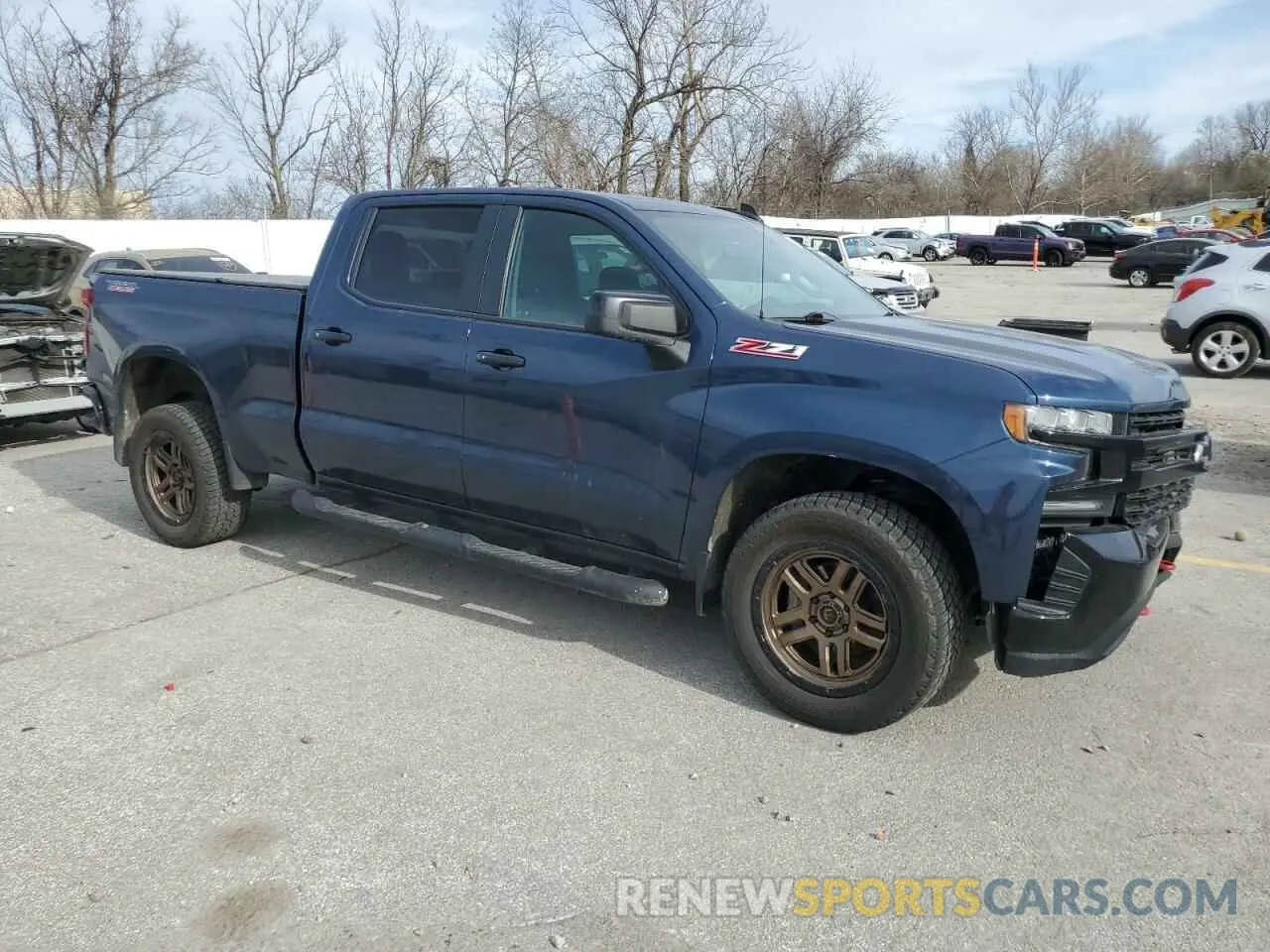 4 Photograph of a damaged car 1GCPYFED5KZ332973 CHEVROLET ALL Models 2019