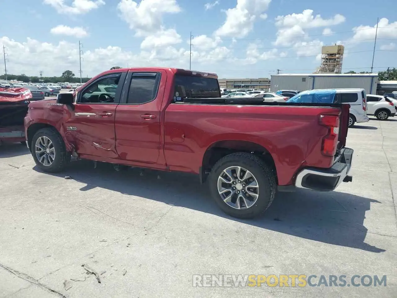2 Photograph of a damaged car 1GCRWCED5KZ300103 CHEVROLET ALL Models 2019