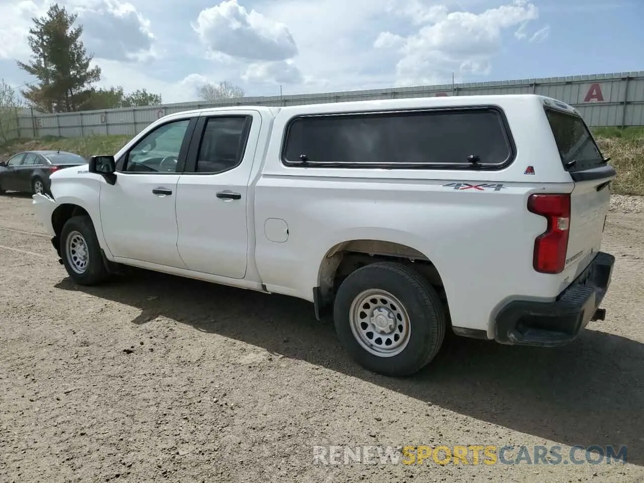 2 Photograph of a damaged car 1GCRYAEF8KZ356214 CHEVROLET ALL Models 2019