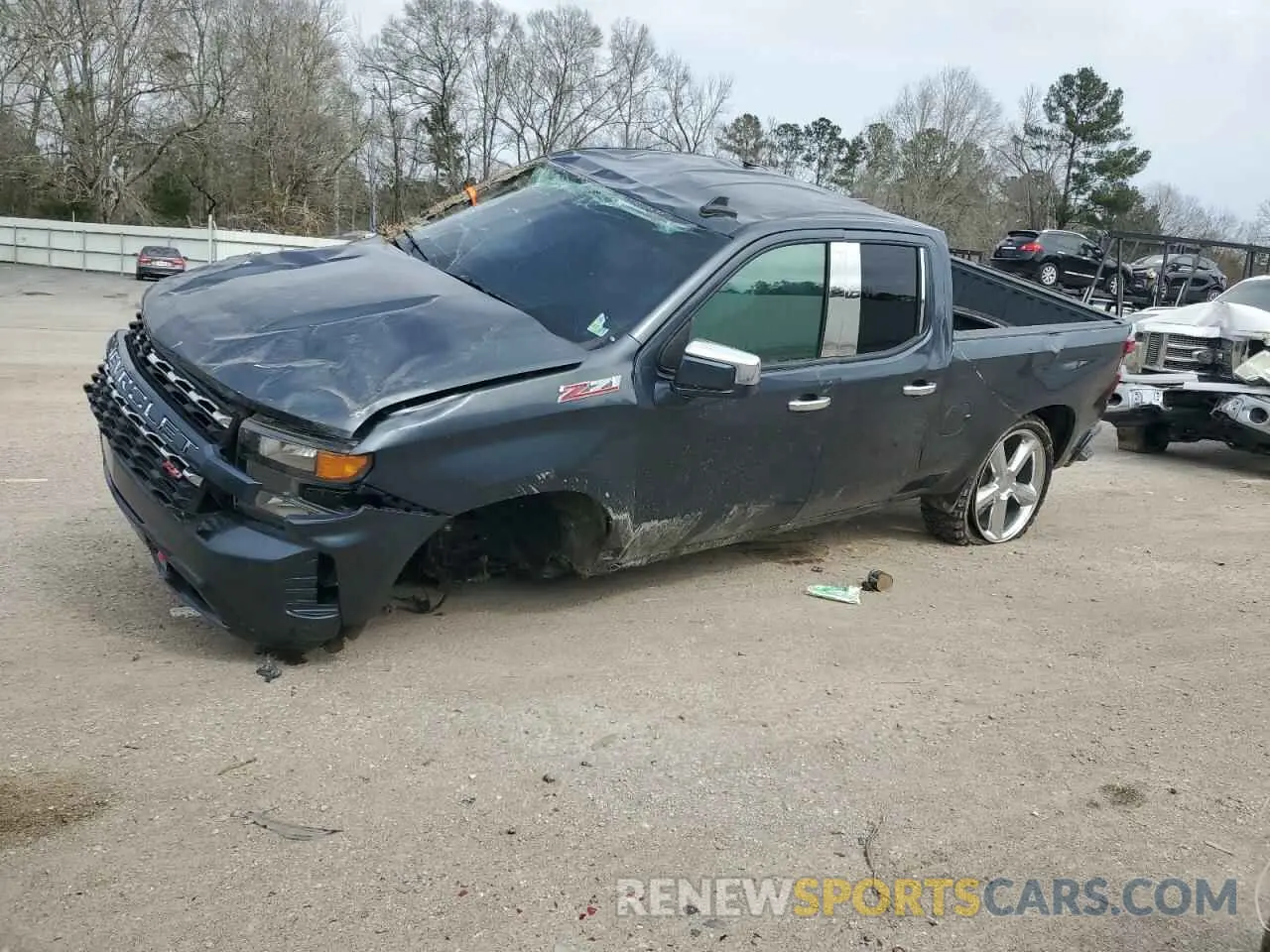1 Photograph of a damaged car 1GCRYCEF5KZ280463 CHEVROLET ALL Models 2019