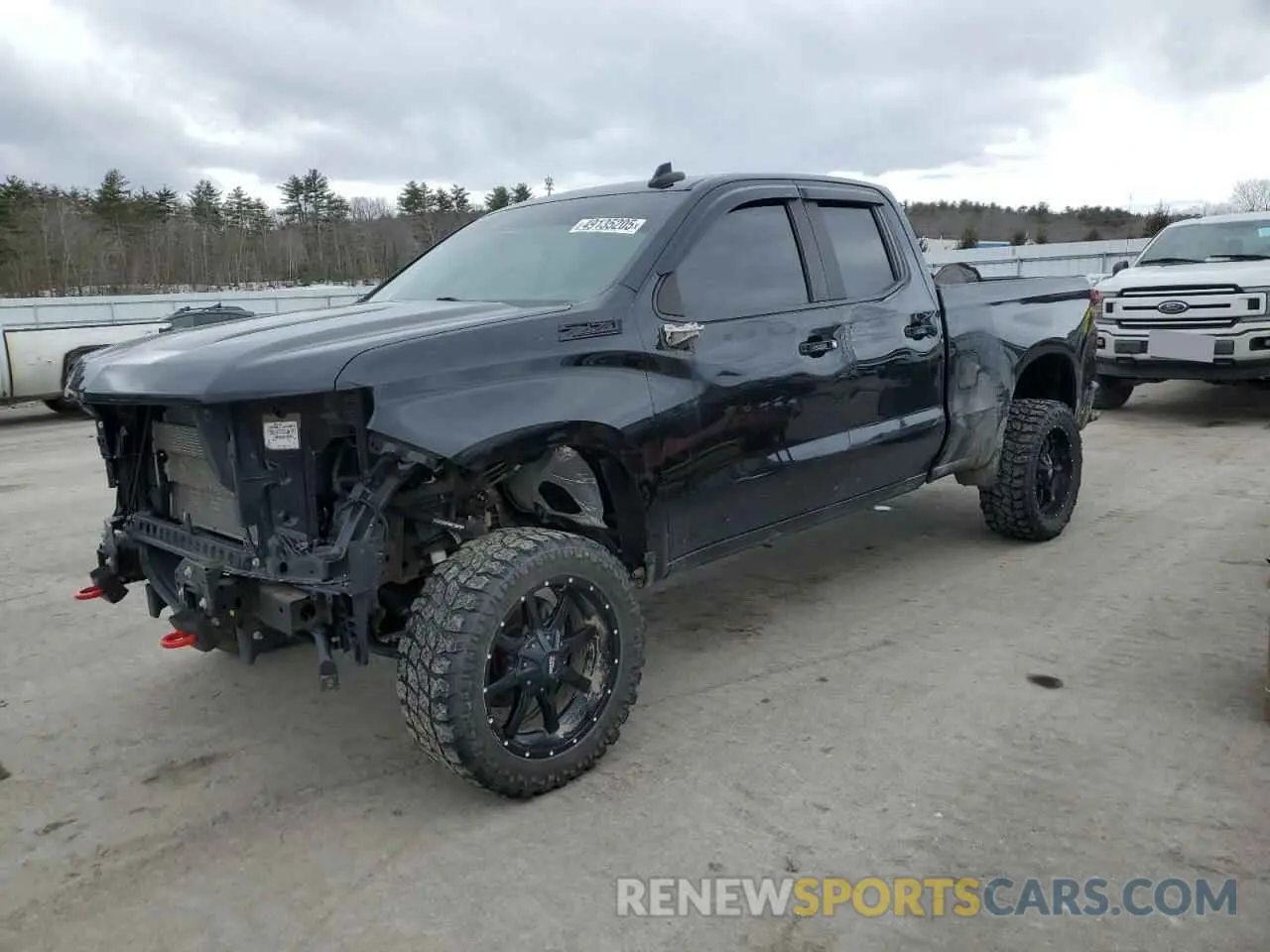 1 Photograph of a damaged car 1GCRYCEF8KZ423776 CHEVROLET ALL Models 2019