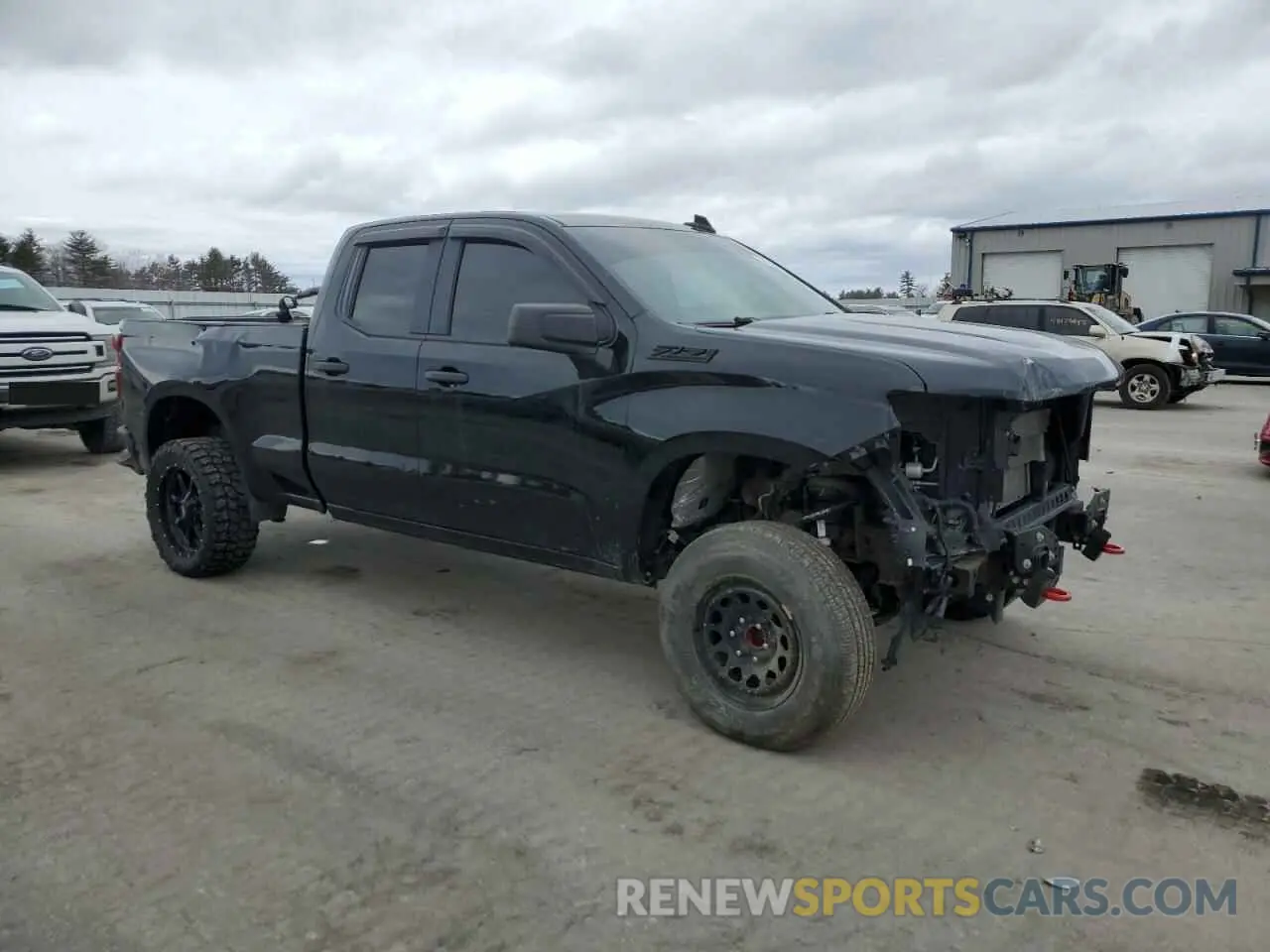 4 Photograph of a damaged car 1GCRYCEF8KZ423776 CHEVROLET ALL Models 2019