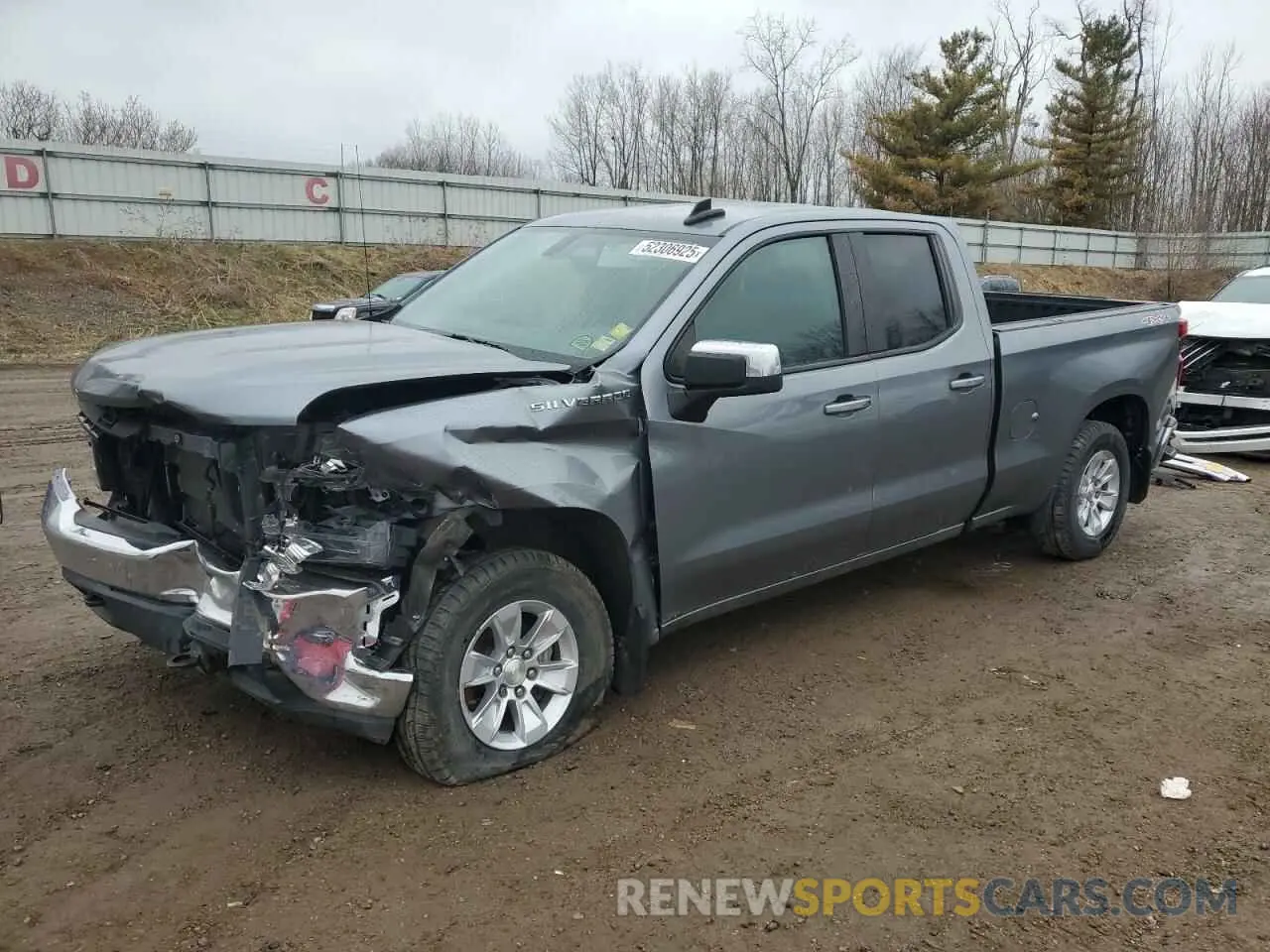 1 Photograph of a damaged car 1GCRYDED1KZ245438 CHEVROLET ALL Models 2019