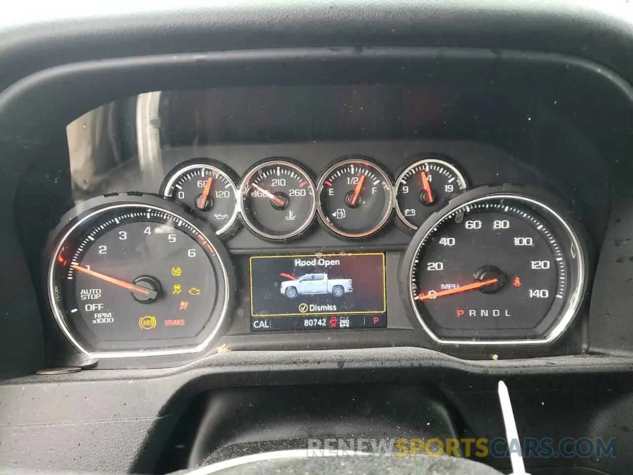 9 Photograph of a damaged car 1GCRYDED1KZ245438 CHEVROLET ALL Models 2019