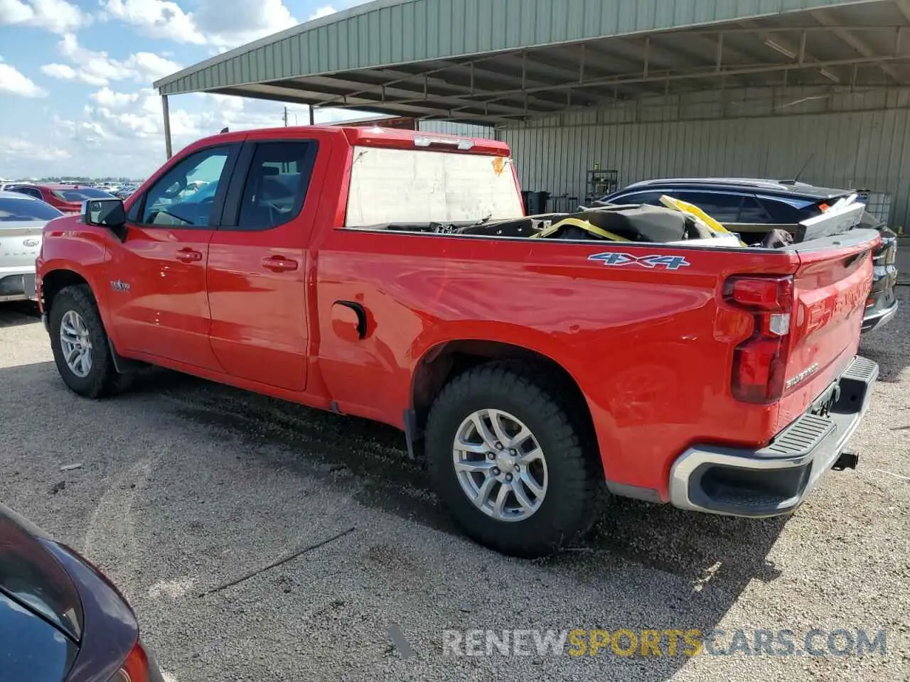 2 Photograph of a damaged car 1GCRYDED2KZ325881 CHEVROLET ALL Models 2019
