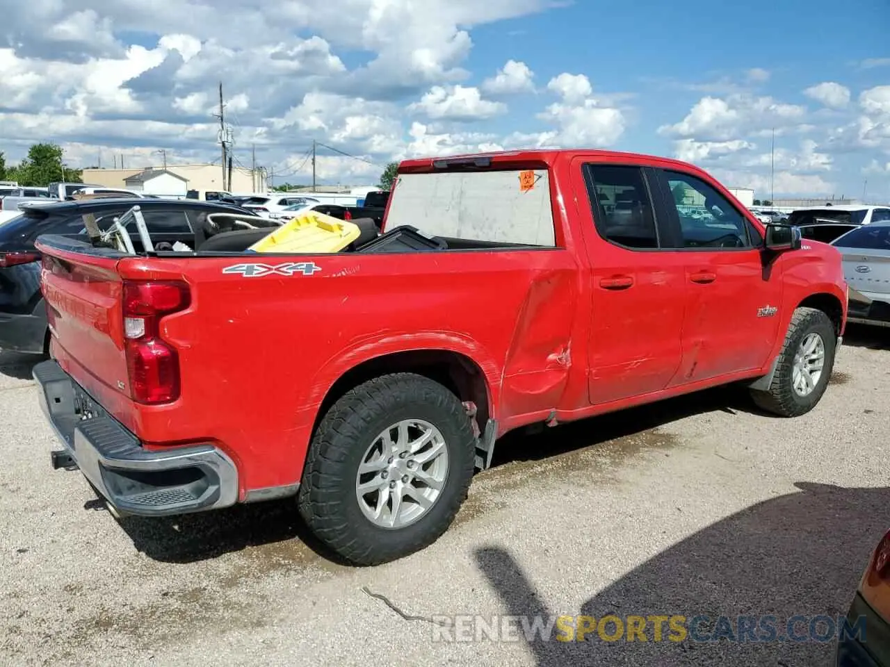 3 Photograph of a damaged car 1GCRYDED2KZ325881 CHEVROLET ALL Models 2019